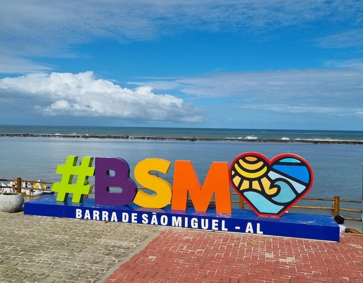 Areias Do Mar ! Confortavel E Com Ar Na Sala A315 Barra de Sao Miguel Ngoại thất bức ảnh